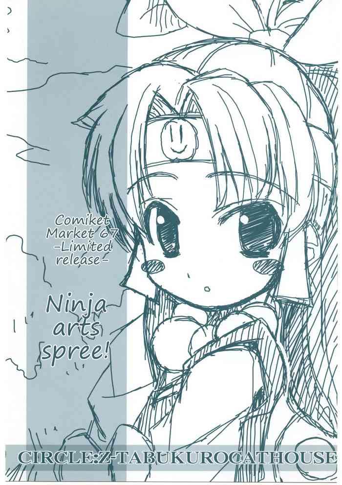 Amateur Ninja Arts Spree! | Ninpou Ranchiki Sawagi!- 2×2 shinobuden hentai Shaved Pussy