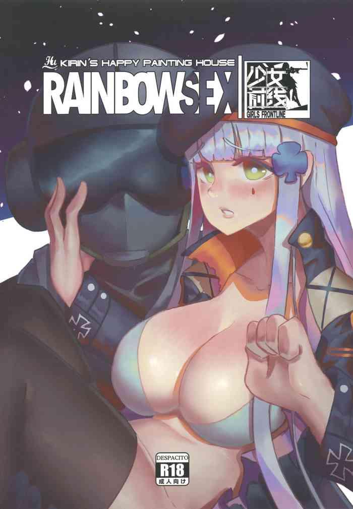 Big breasts ]RAINBOW SEX HK416- Girls frontline hentai Tom clancys rainbow six hentai Female College Student