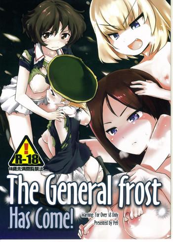 Blowjob The General Frost Has Come!- Girls und panzer hentai Outdoors