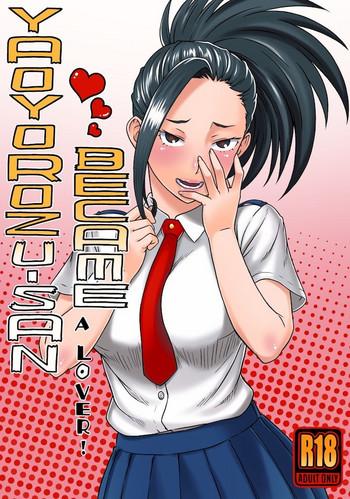 Groping (COMIC1☆10) [Nagaredamaya (BANG-YOU)] Yaoyorozu-san ga Kanojo ni Natta yo! | YAOYOROZU-SAN BECAME A LOVER (Boku no Hero Academia) [English] {Hennojin} [Decensored]- My hero academia hentai Teen