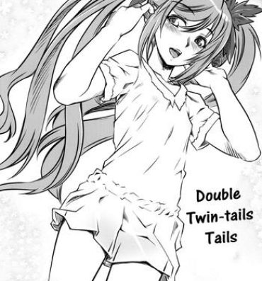 Tattooed Dauble Twin Tail Shippo | Double Twin Tails Shippo- Vocaloid hentai Weird