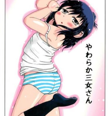 White Girl Yawaraka Sanjo-san- Mitsudomoe hentai Teen Sex