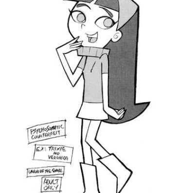 Teen Porn Psychosomatic Counterfeit Ex: Trixie & Veronica- The fairly oddparents hentai Goldenshower