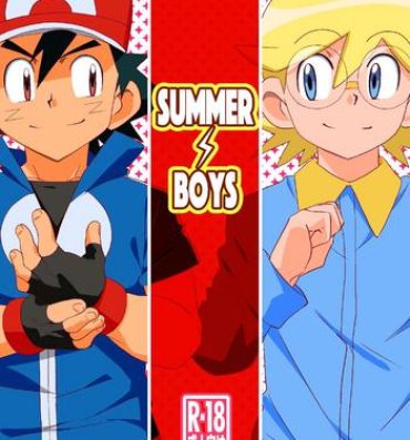 Amatuer Summer Boys- Pokemon hentai Big Cock