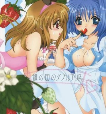 Pussy Eating Kagami no Kuni no Double Alice- Kanon hentai Ball Busting