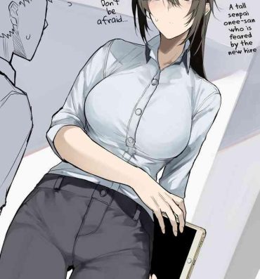 Bondage [Okyou] Ookii OL Onee-san no Manga | A Manga About A Big OL Onee-San [English] [Colorized]- Original hentai Gayfuck